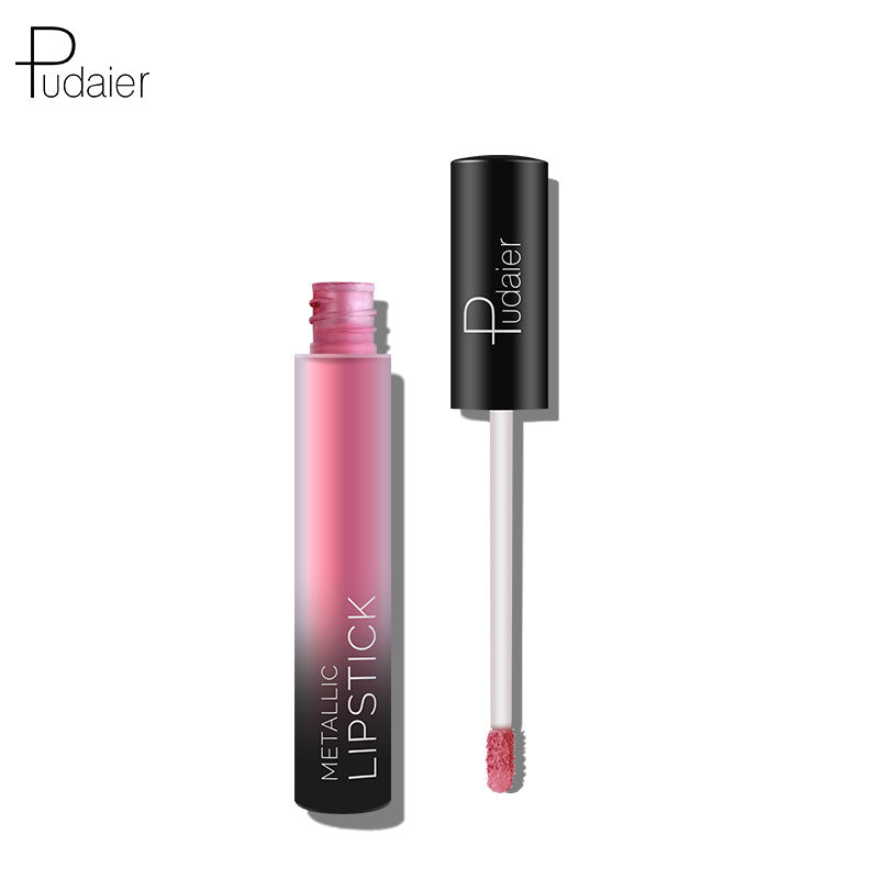 Round Tube Frosted Matte Long-Lasting Liquid Lipstick