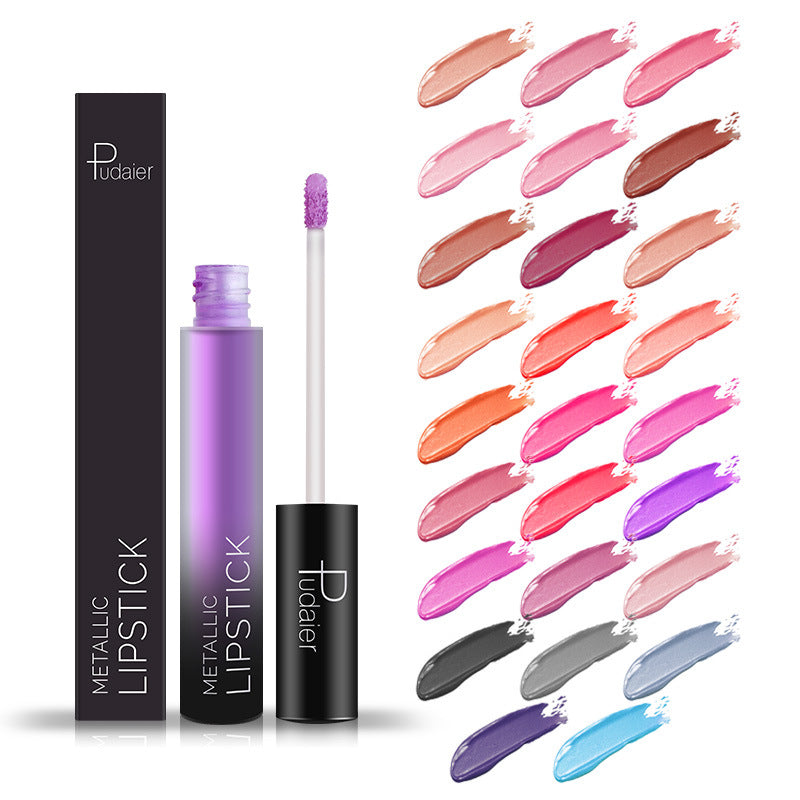 Round Tube Frosted Matte Long-Lasting Liquid Lipstick