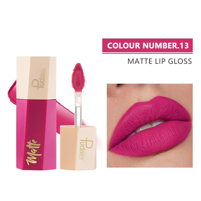 Matte Velvet Non-Stick Cup Long-Lasting Liquid Lipstick