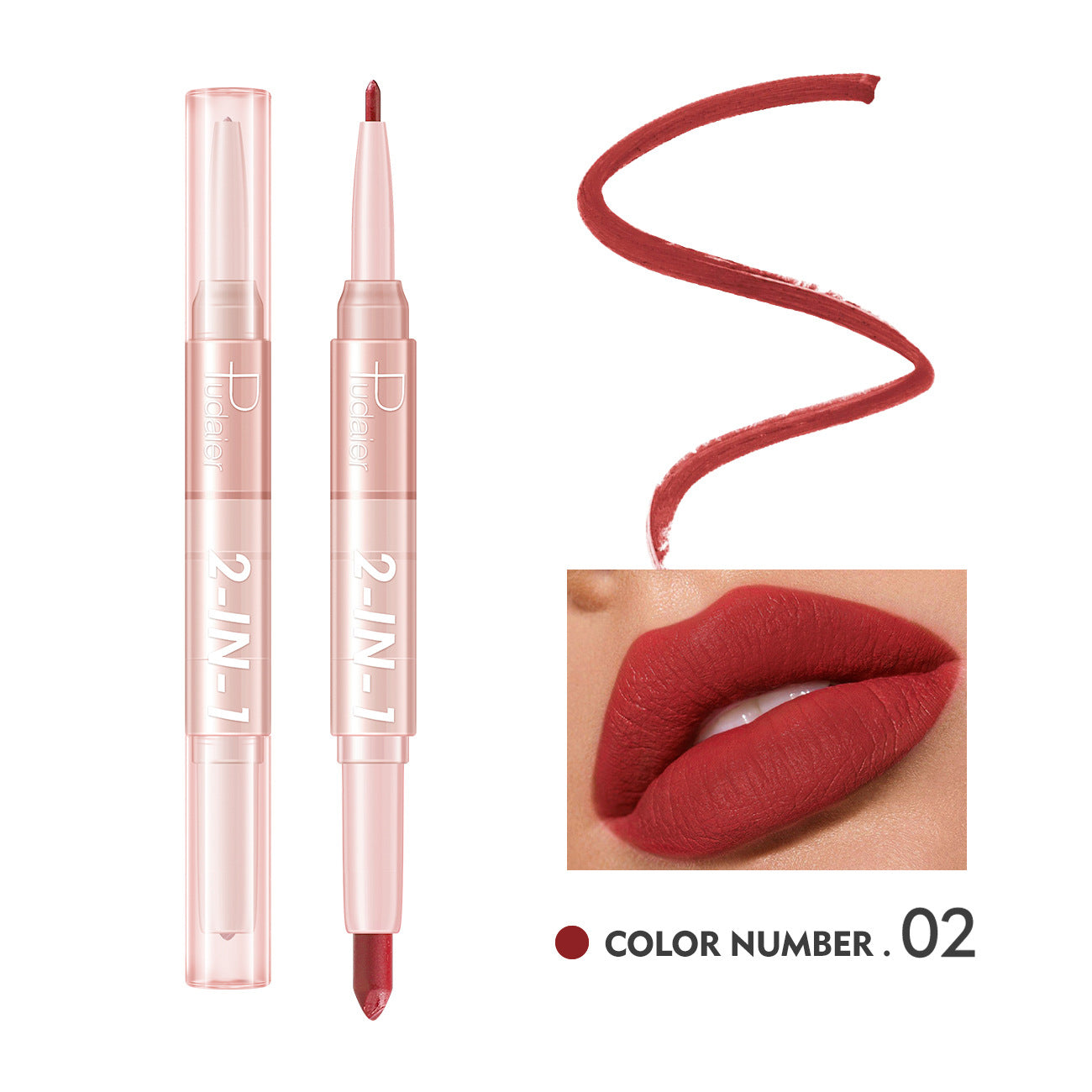 Matte Double-ended Long-Lasting Liquid Lipstick