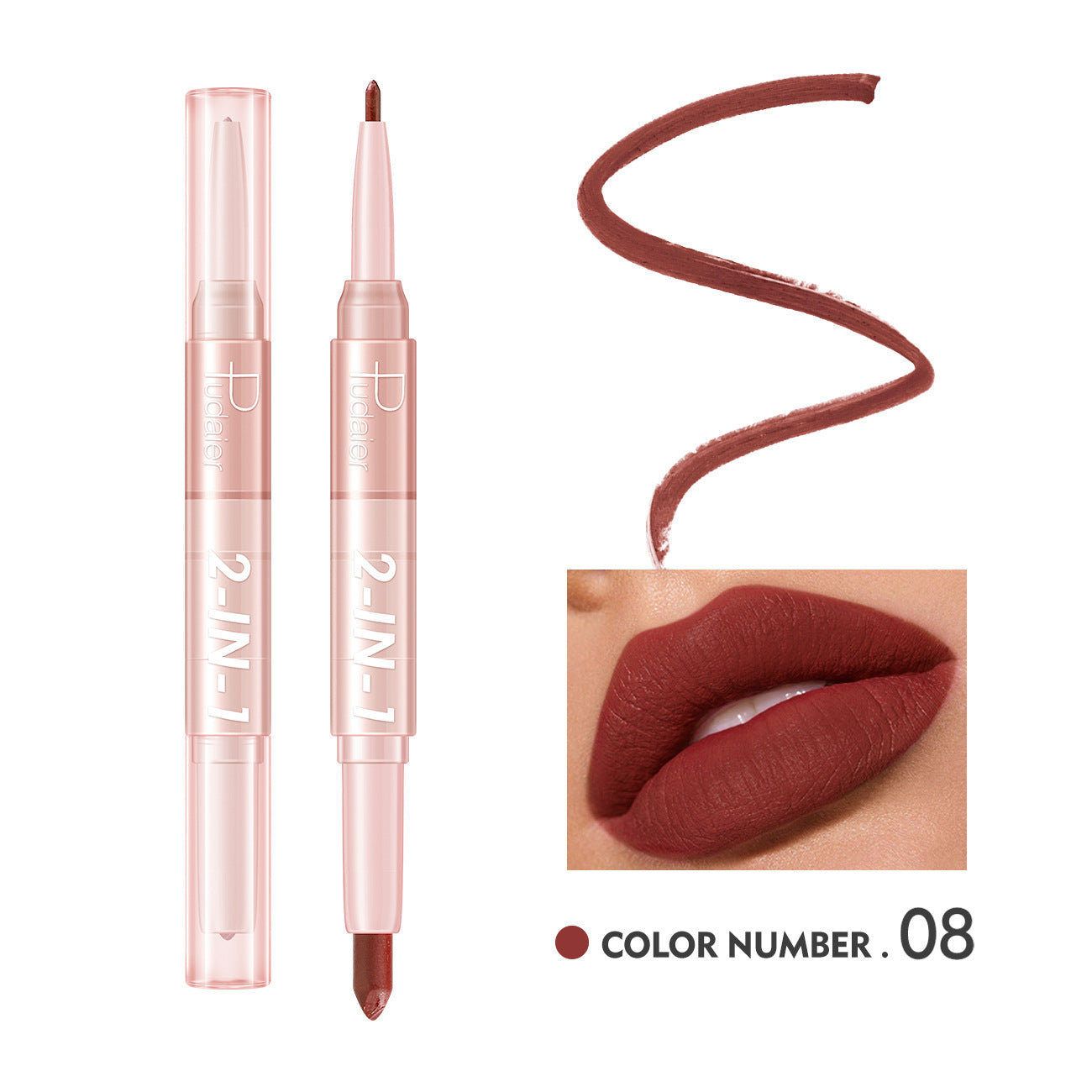 Matte Double-ended Long-Lasting Liquid Lipstick