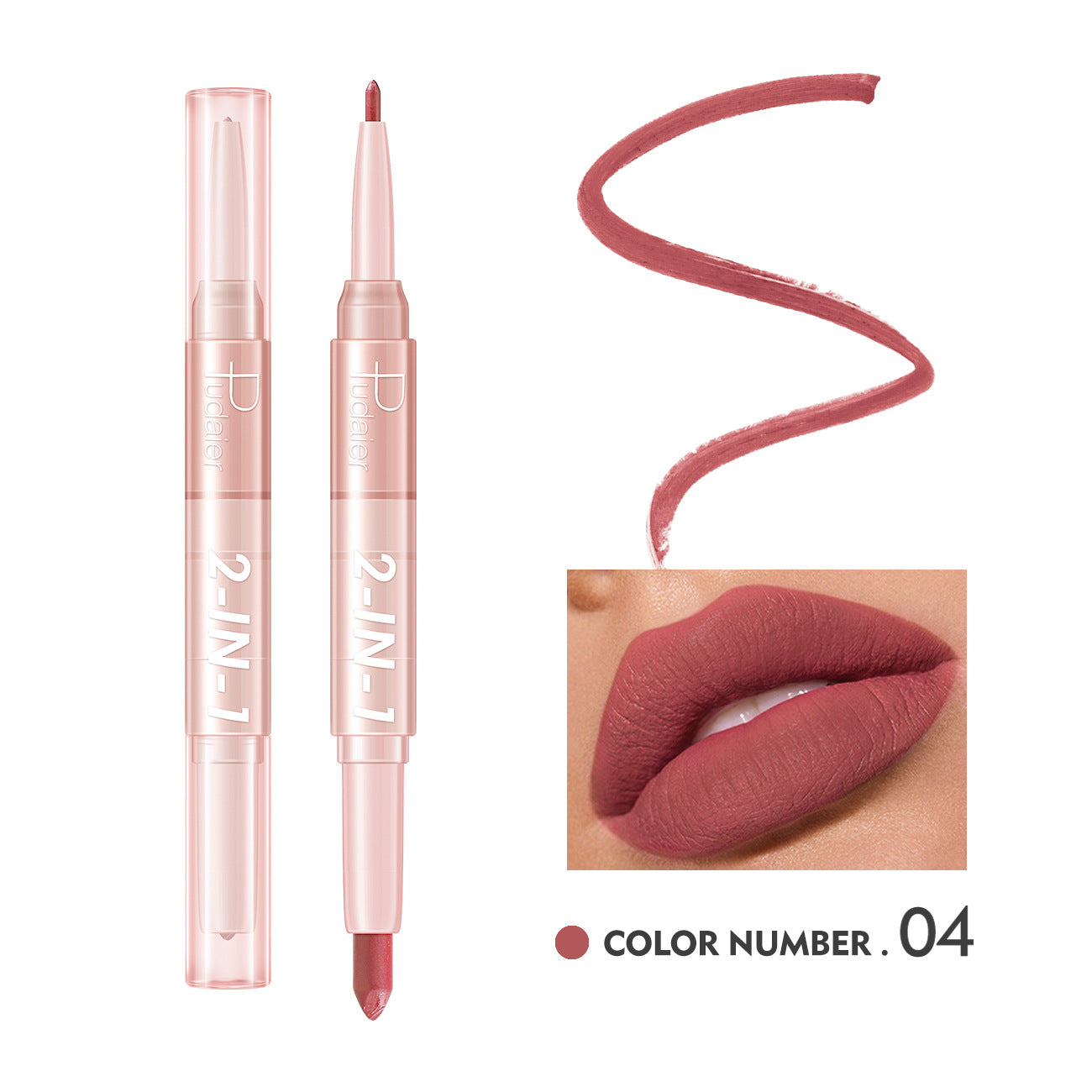 Matte Double-ended Long-Lasting Liquid Lipstick