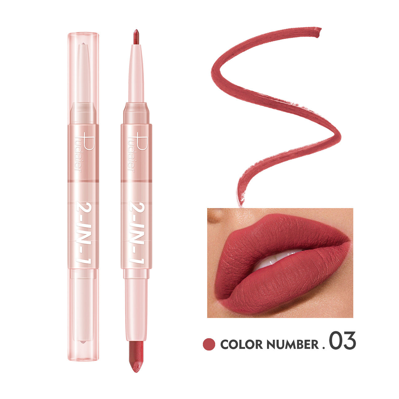 Matte Double-ended Long-Lasting Liquid Lipstick